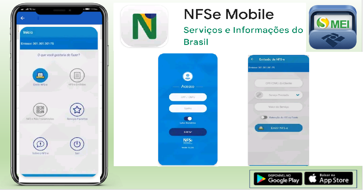 Nota Fiscal Serviço MEI NFSE for Android - Download